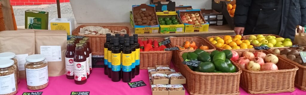 FoodTogether auf dem Ökomarkt am Chamissoplatz